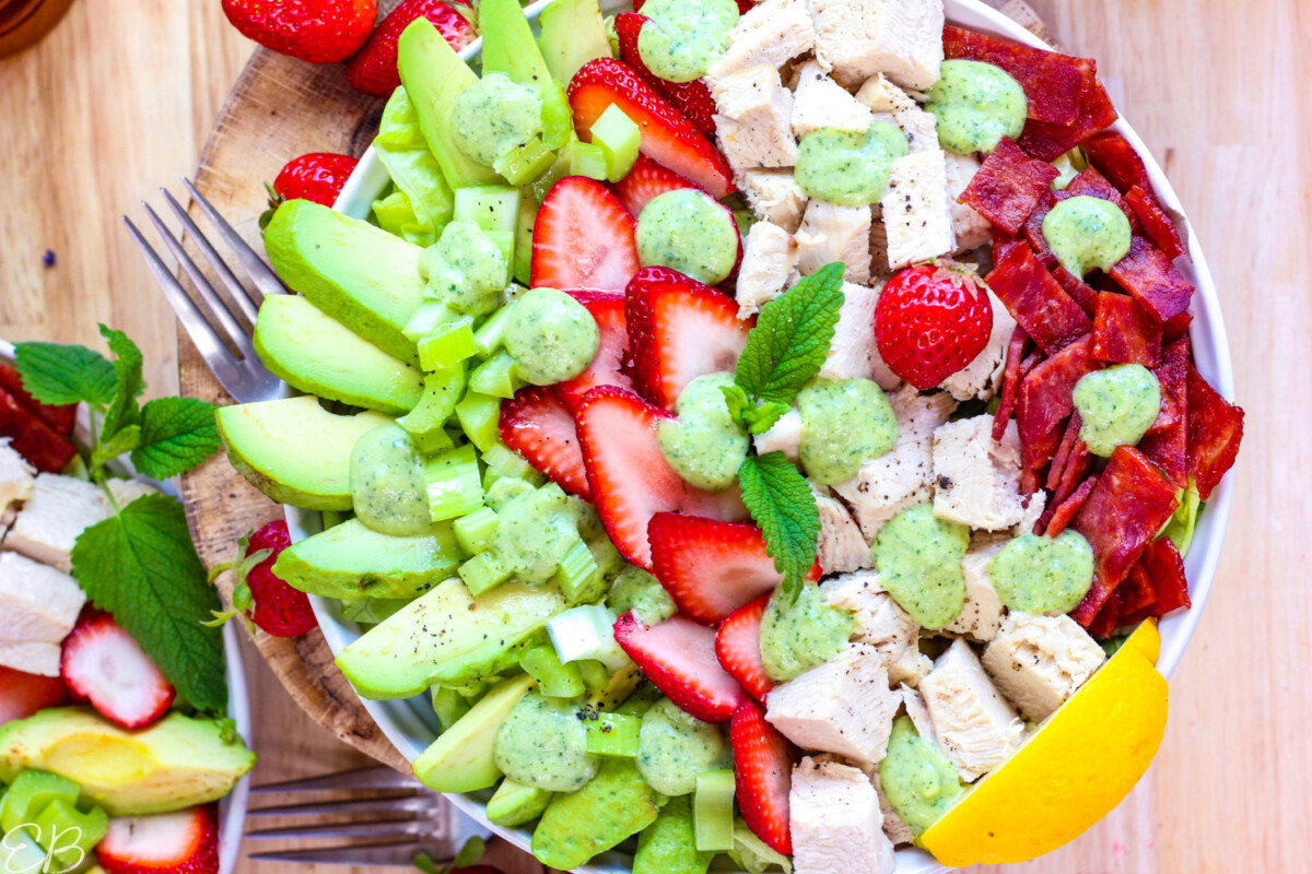 Strawberry Cobb Salad: Your Whole30 Summer Main Dish