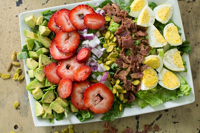 The Ultimate Whole30 Strawberry Cobb: A Nightshade-Free Delight